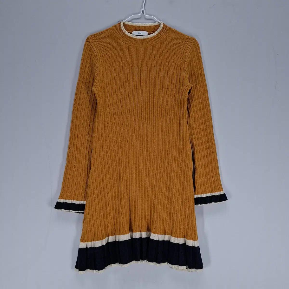 듀엘 여85 니트원피스 2016 가을겨울 브라운 64014