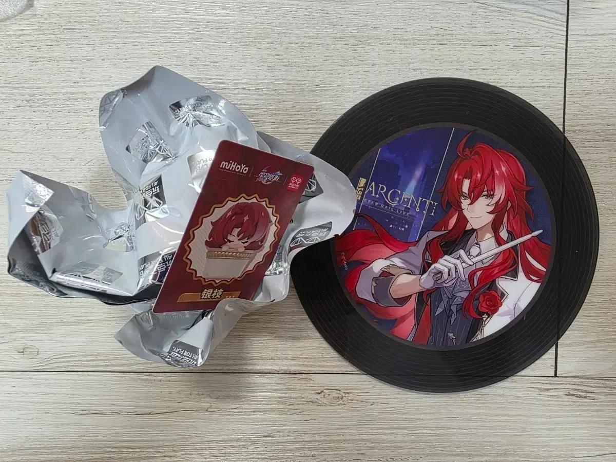 새상품) 붕괴 스타레일 아젠티 음악회 라이브 레코드 아크릴 & 키캡