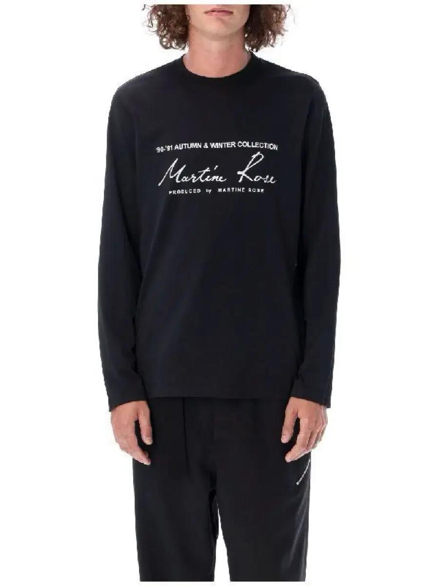 남여공용 martine rose 마틴로즈 긴팔 티셔츠 (원가 30만원)