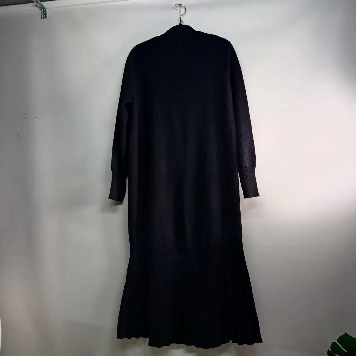 니트 롱 원피스 블랙90사이즈 겨울510156