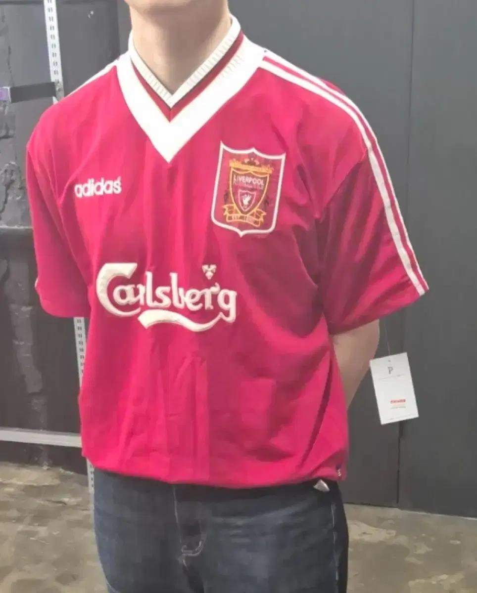 리버풀 95-96 빈티지 레트로 홈 유니폼 사이즈 L