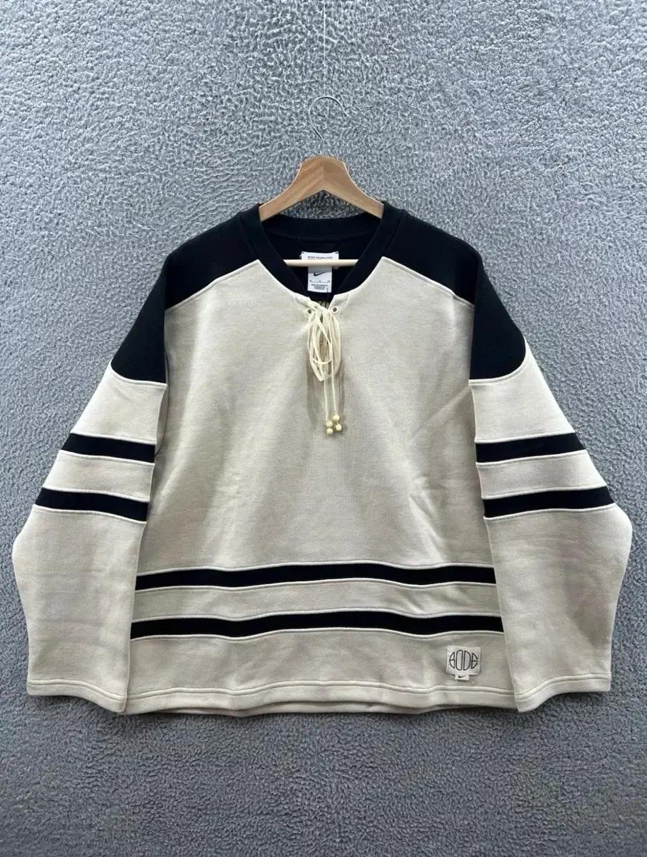 레어)나이키 Bode Recreation 스웻셔츠 아이보리