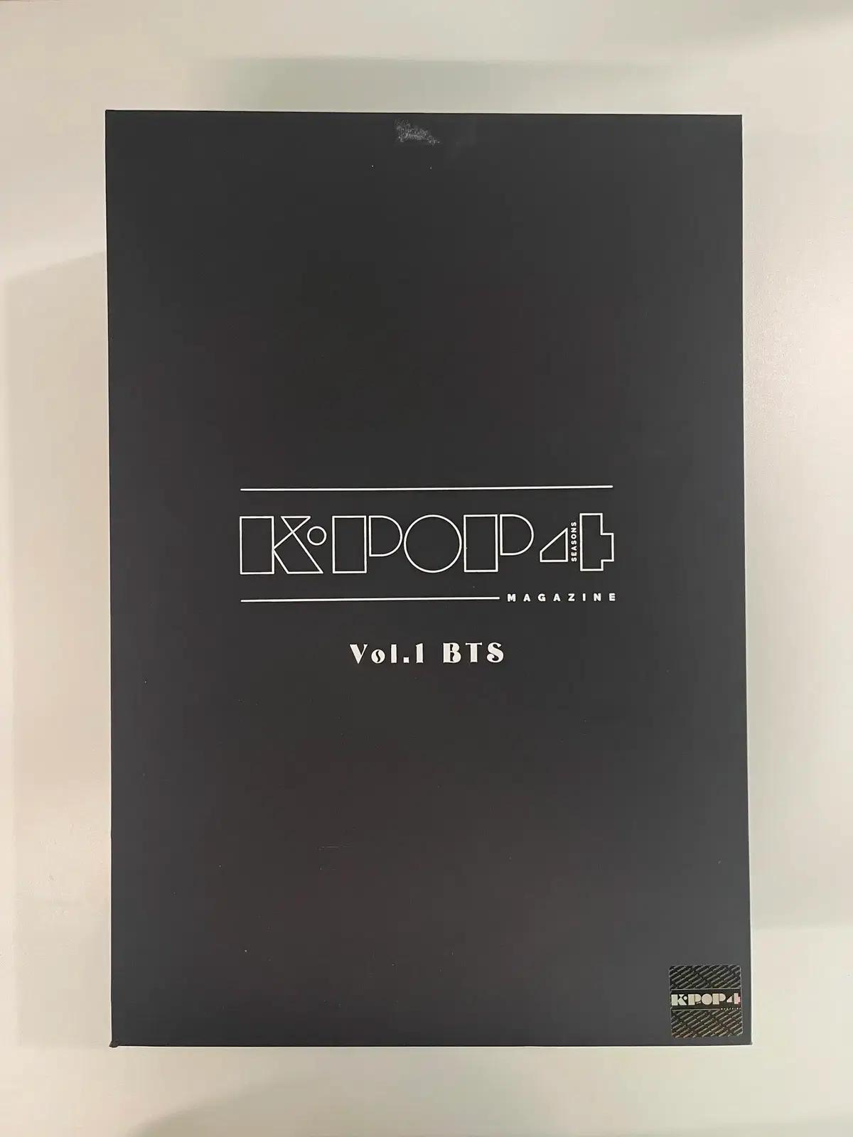 KPOP4 BTS 매거진 VOL.1 스패셜 패키지