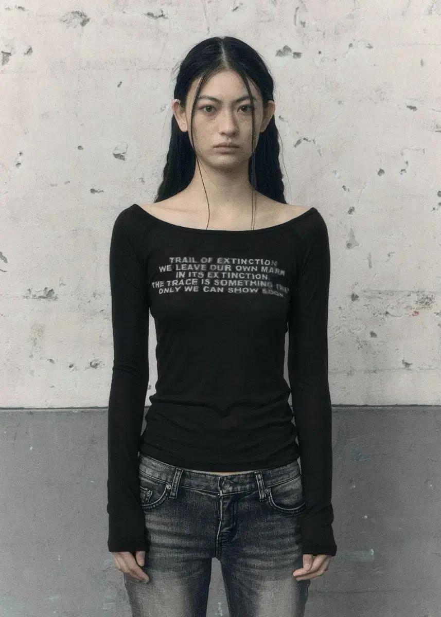 보헴서 보헤미안서울 / TRAIL OF EXTINCTION 롱슬리브 블랙