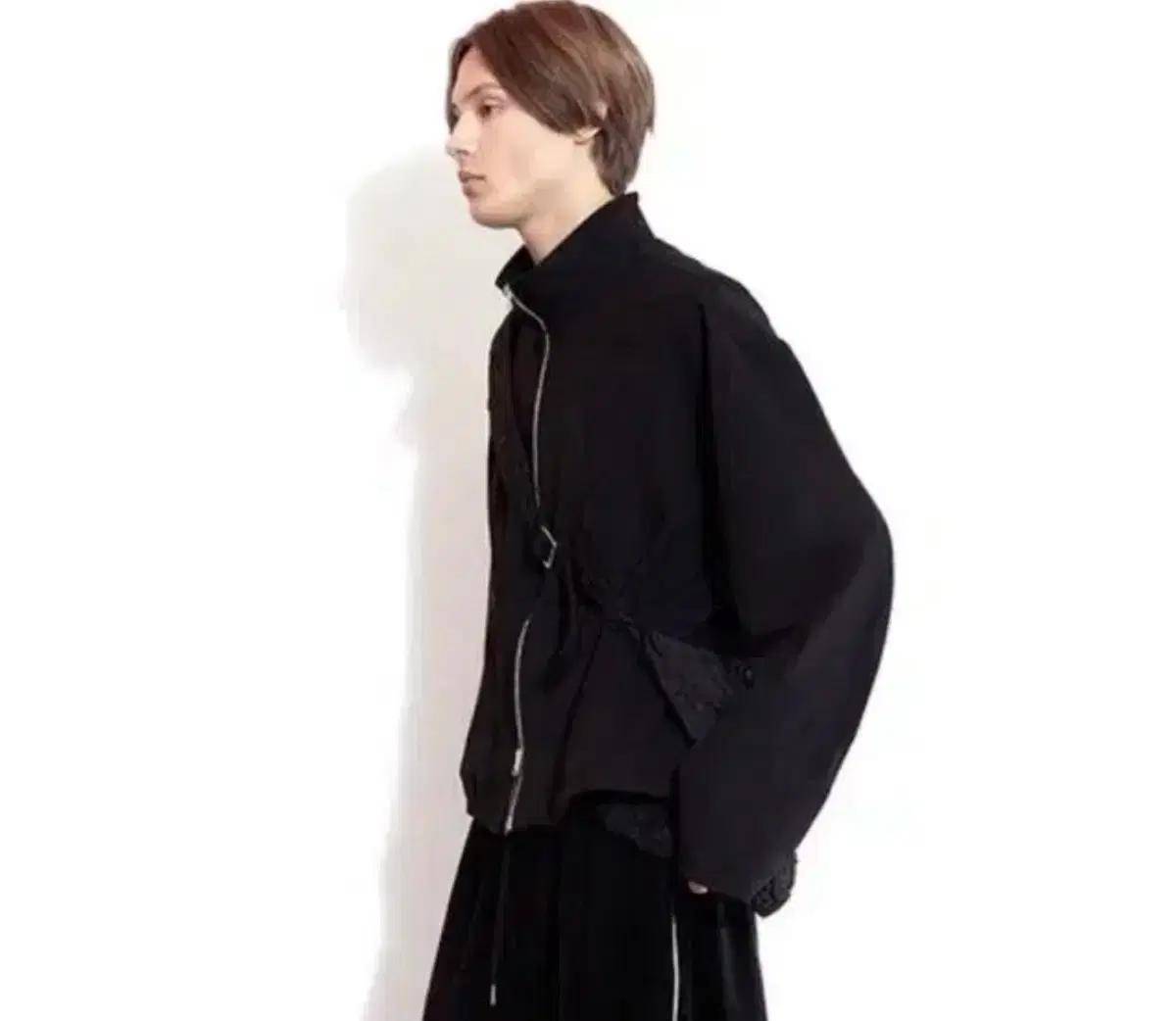 알렌느 eco 스웨이드 라운딩 집업 자켓 2사이즈