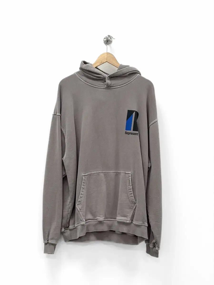 리프레젠트 로고 후드티 XL