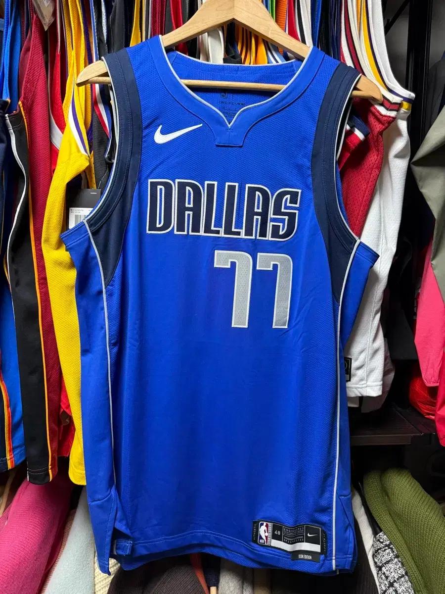 나이키 X NBA 댈러스 매버릭스 돈치치 어센틱 저지