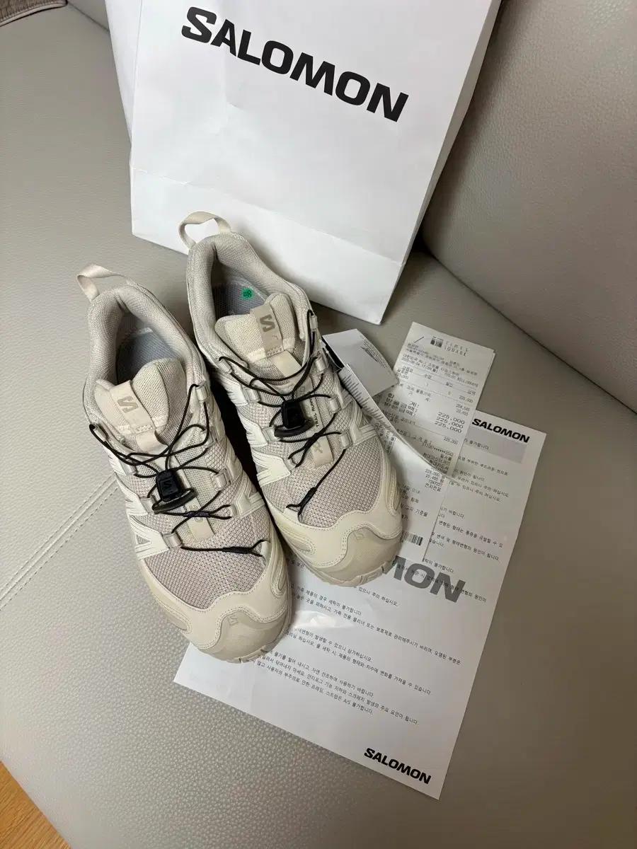 살로몬 xa pro 3d 베이지(새상품)