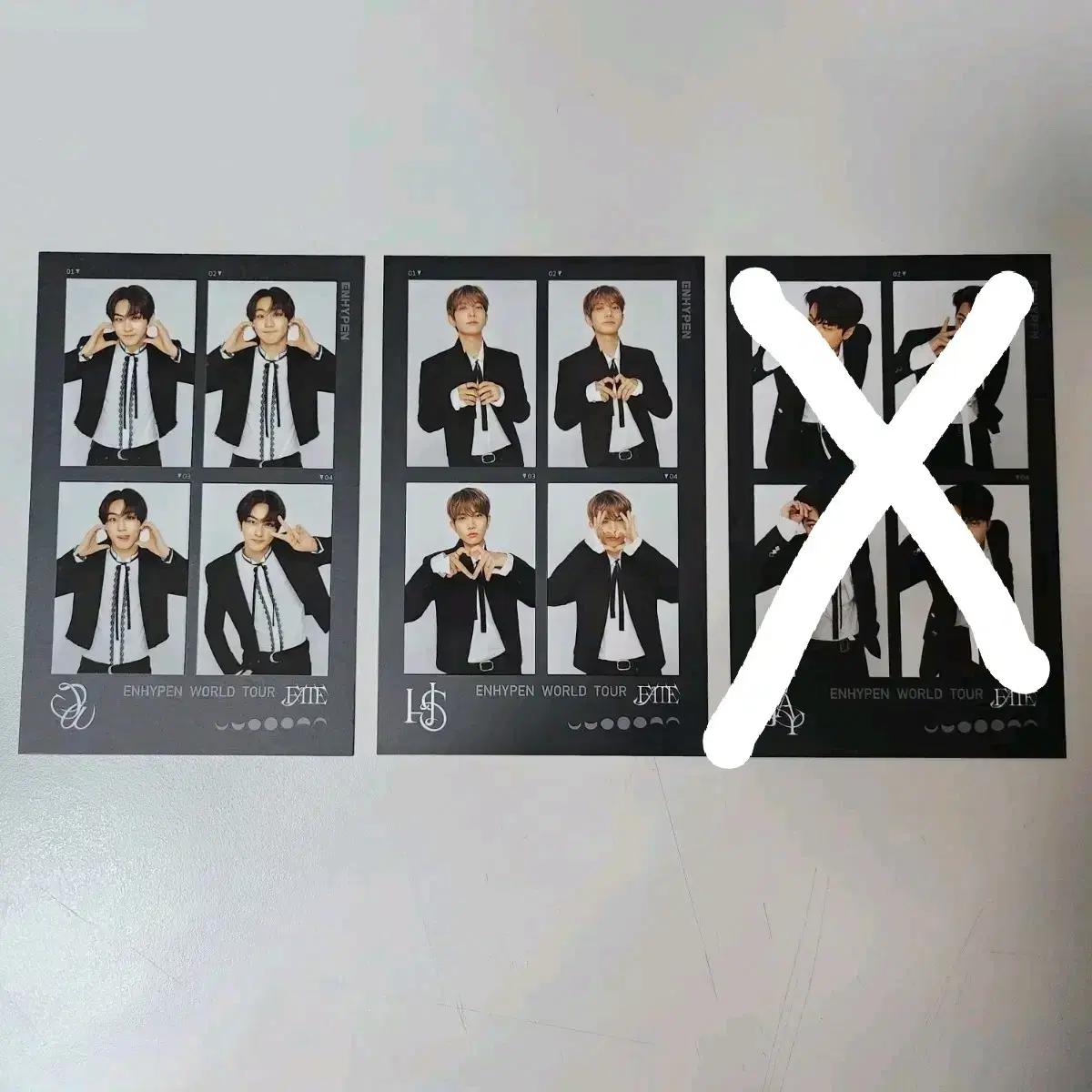 엔하이픈 페이트플러스 콘서트 네컷포토