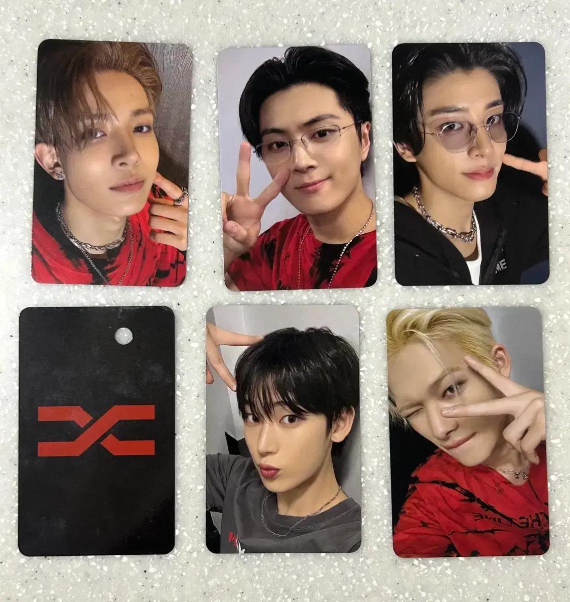 엔하이픈 웤더라인콘서트 엔진존포카 일괄/개별판매