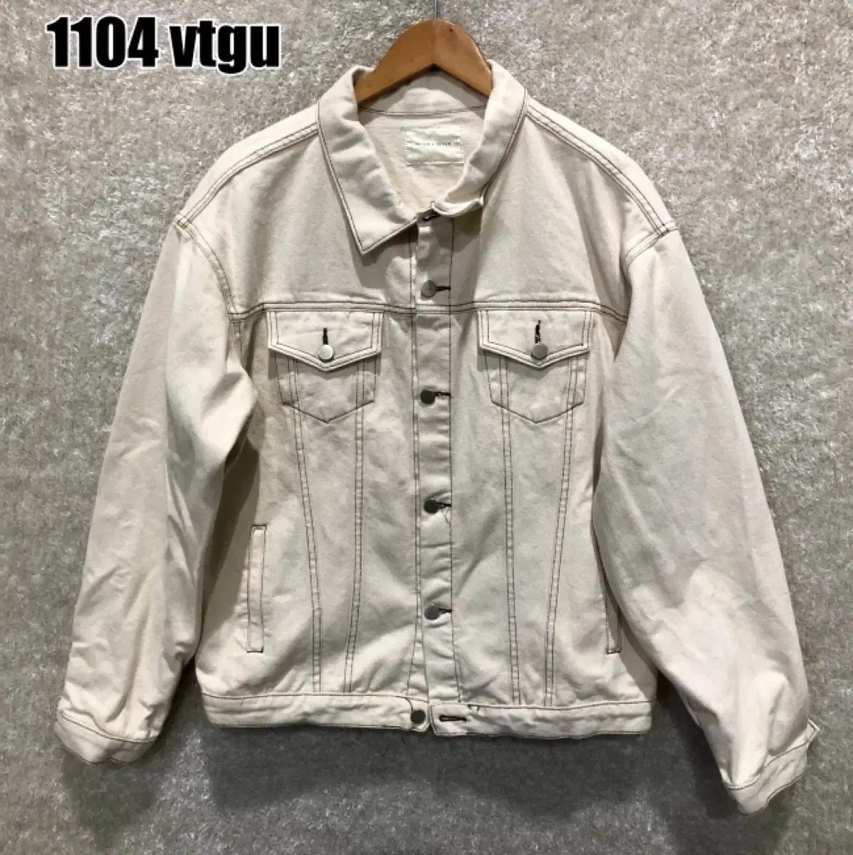 THREE N SEVEN 아이보리 데님 자켓