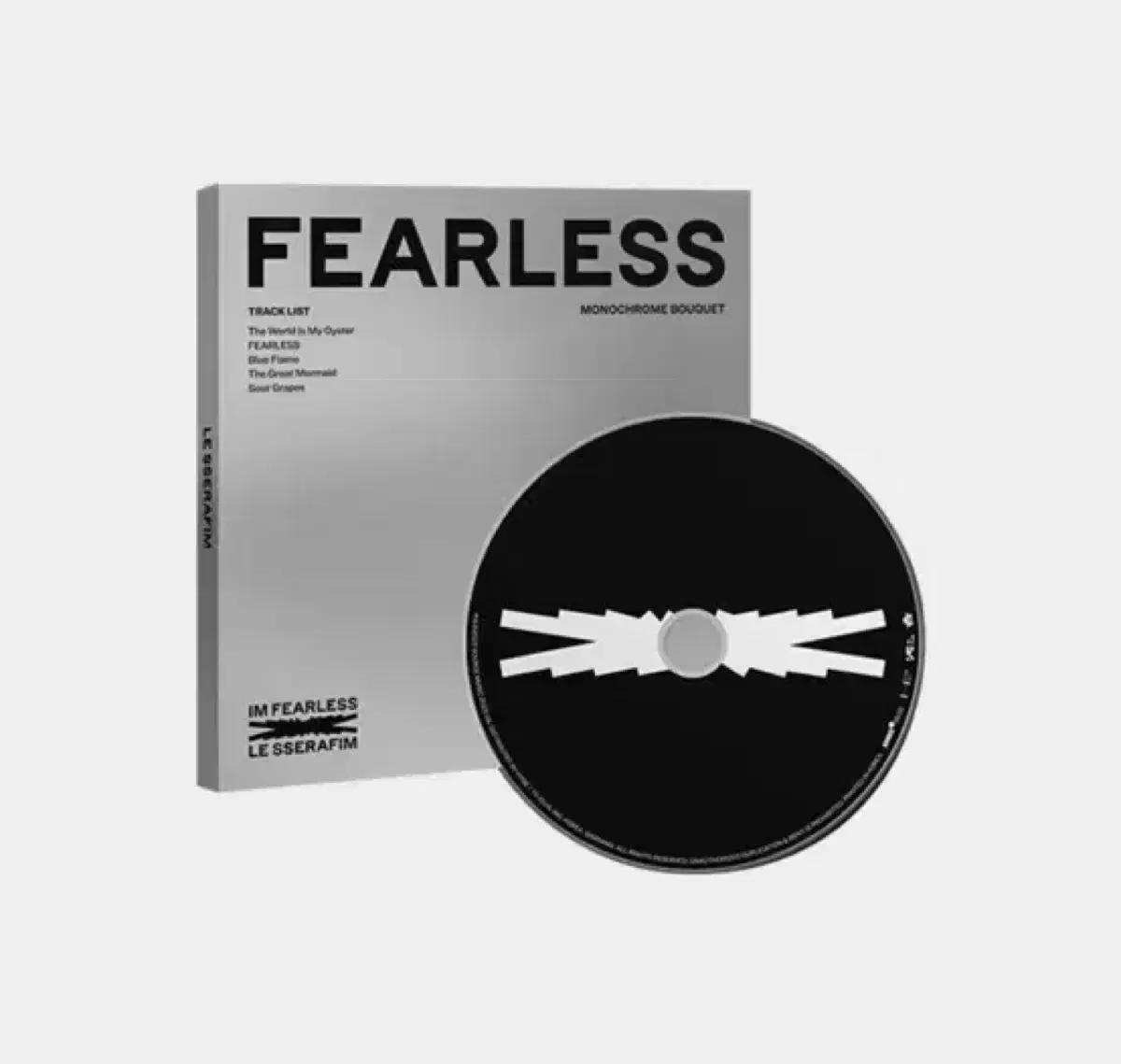 르세라핌 fearless 앨범
