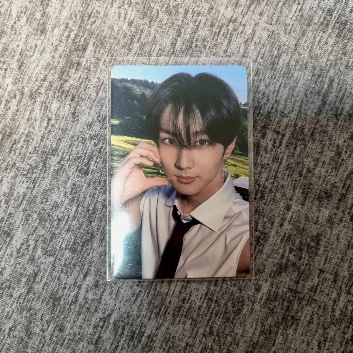 엔하이픈 정원 로맨스언톨드 이즈위 2차 넥타이 포카