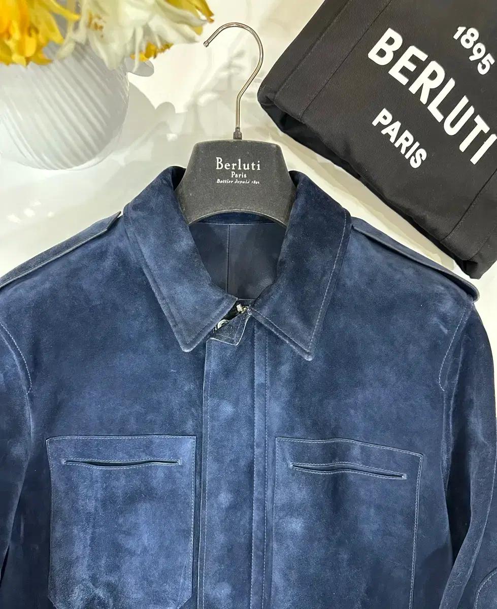 벨루티 필드자켓 스웨이드 내피 송아지 가죽 자켓