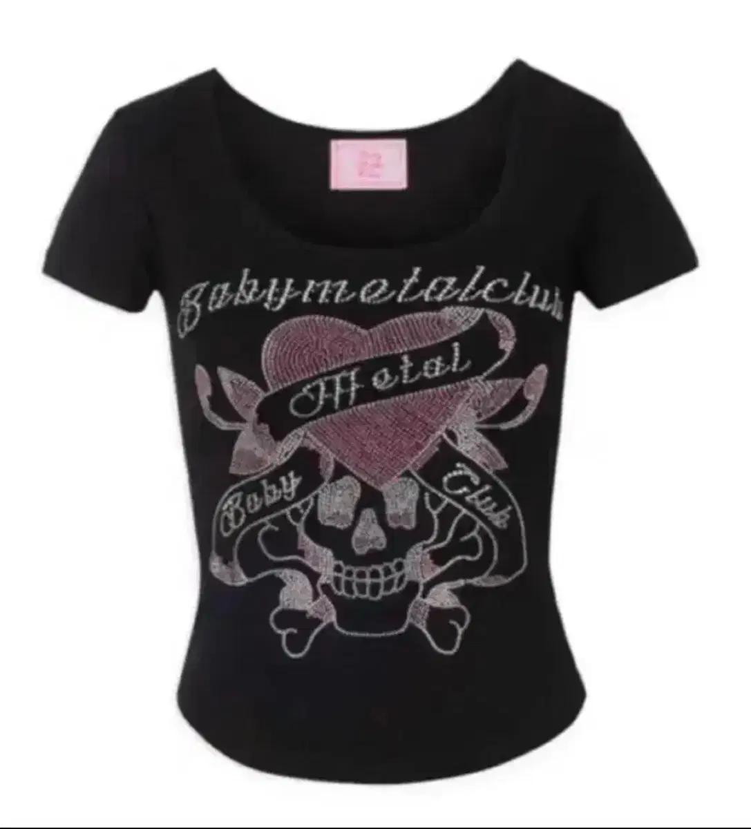 *공홈품절* 베이비메탈클럽 베메클 스컬티 블랙