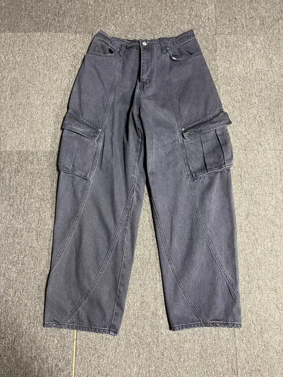 발루트 흑청 카고 팬츠 3