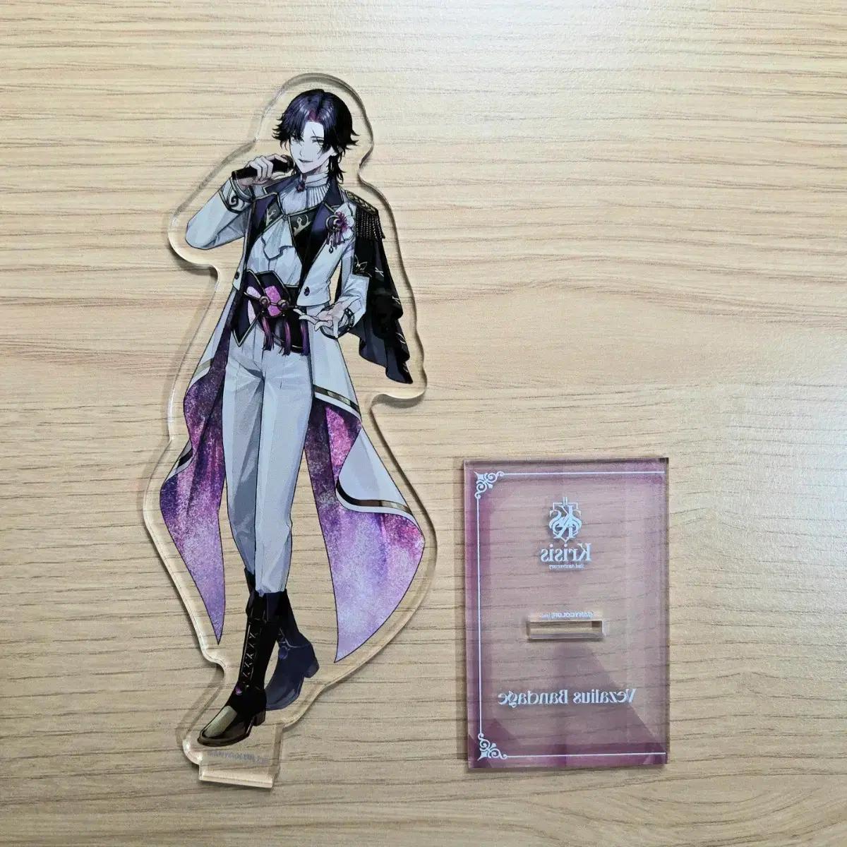 니지산지en 크라이시스 2주년 아크릴 스탠드 베자리우스 밴디지