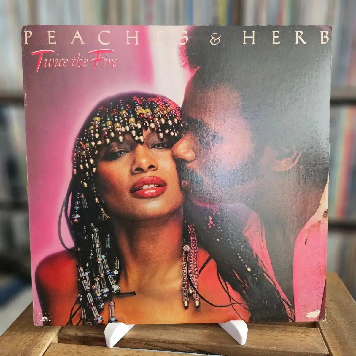 (미국반) 펑크, 디스코 소울 듀엣 Peaches & Herb LP