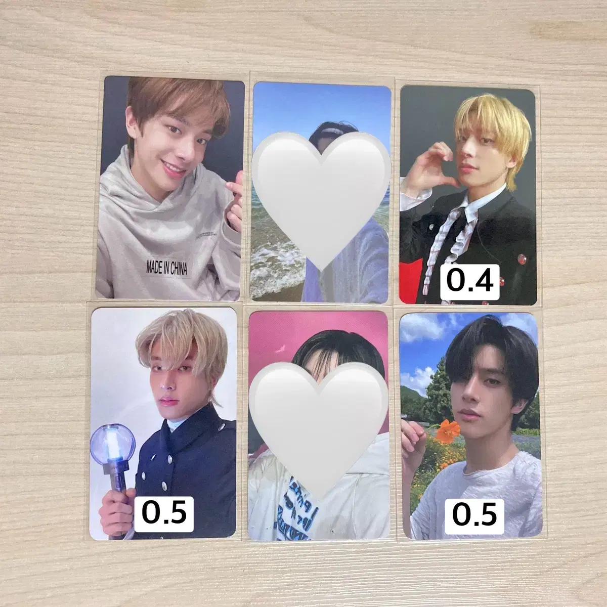 제이크 심재윤 포카 4장 1.0 엔하이픈 일괄 양도 급처