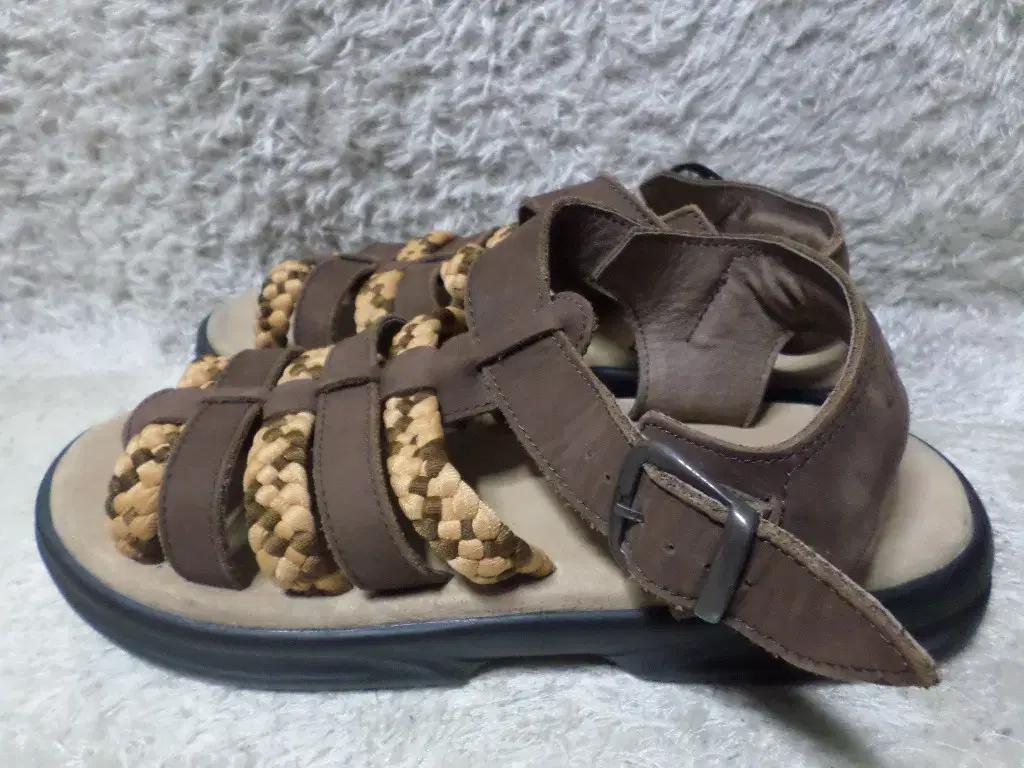 후루룩구제 270 추바스코 가죽 샌들 슬리퍼 중고 신발