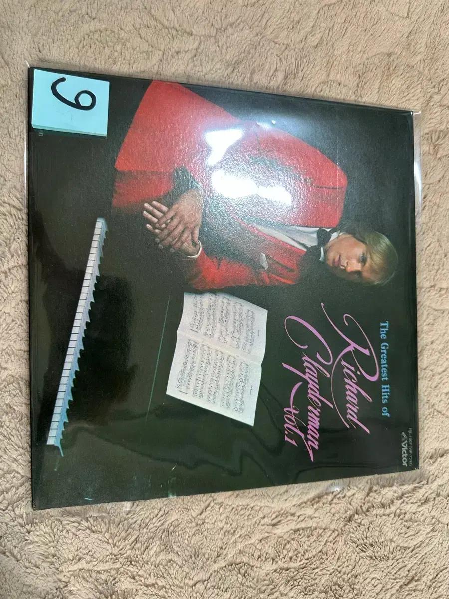 리처드 클레이더만 완전민트급 The Greatest Hits 1집 LP
