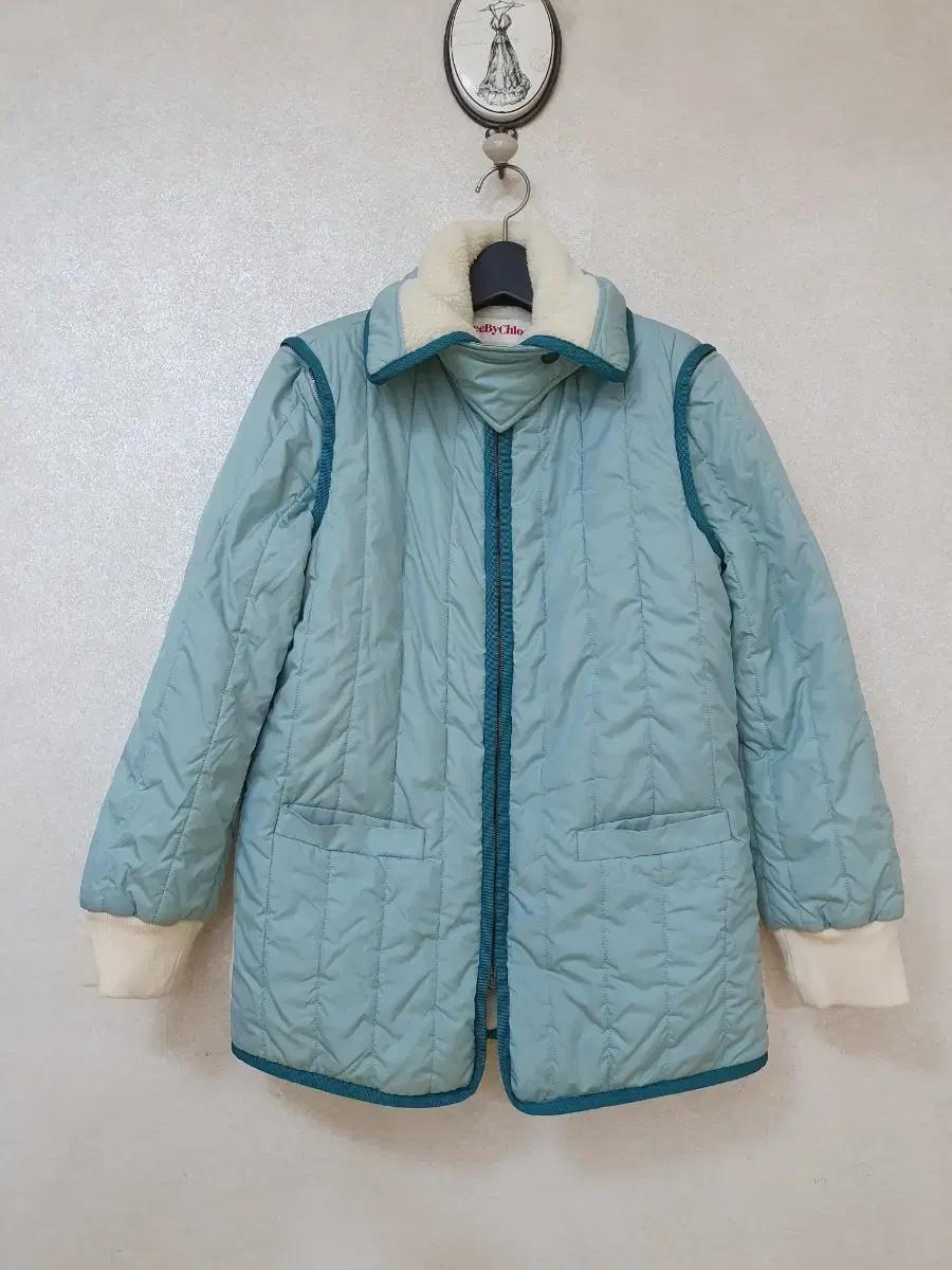 씨바이끌로에 SEEBYCHLOE 양털 패딩 베스트 겸 점퍼