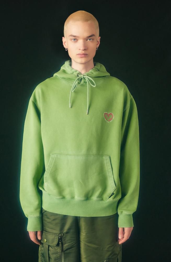 앤더슨벨 하트 플라워 후드 L 판매