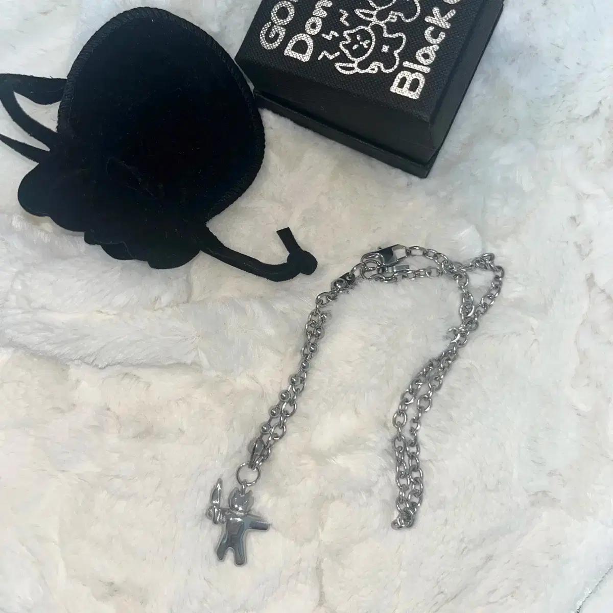 고다신 고양이 목걸이 빈티지