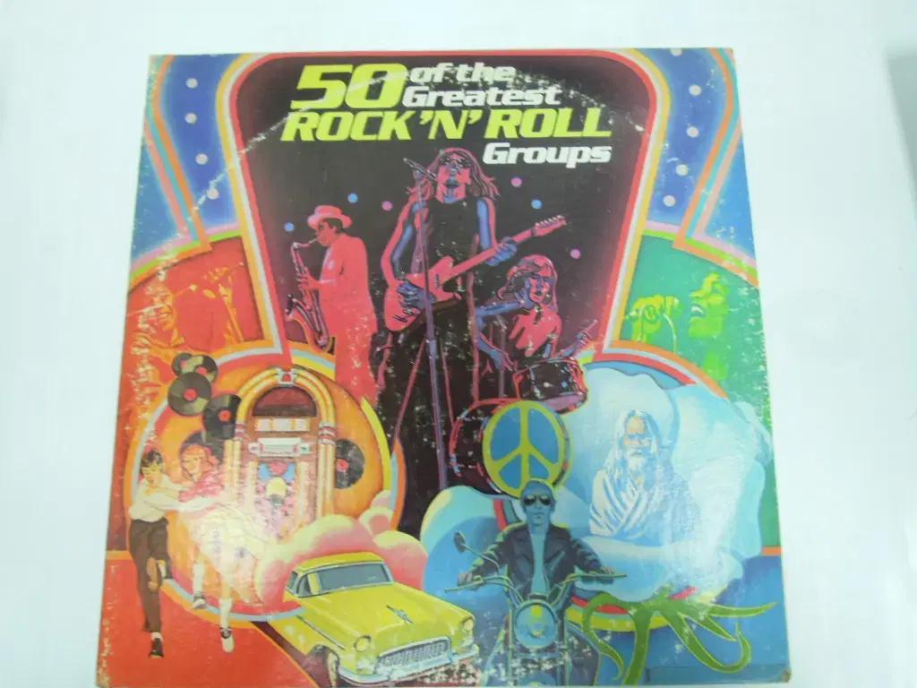 50of the greatest rock&roll groups 2LP수입