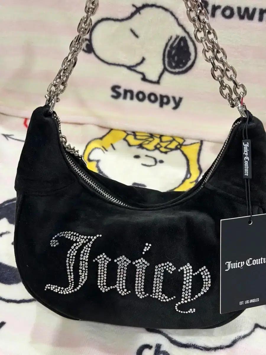 쥬시꾸뛰르 블랙벨벳 호보백 베이비메탈클럽 베이비베어 갸루