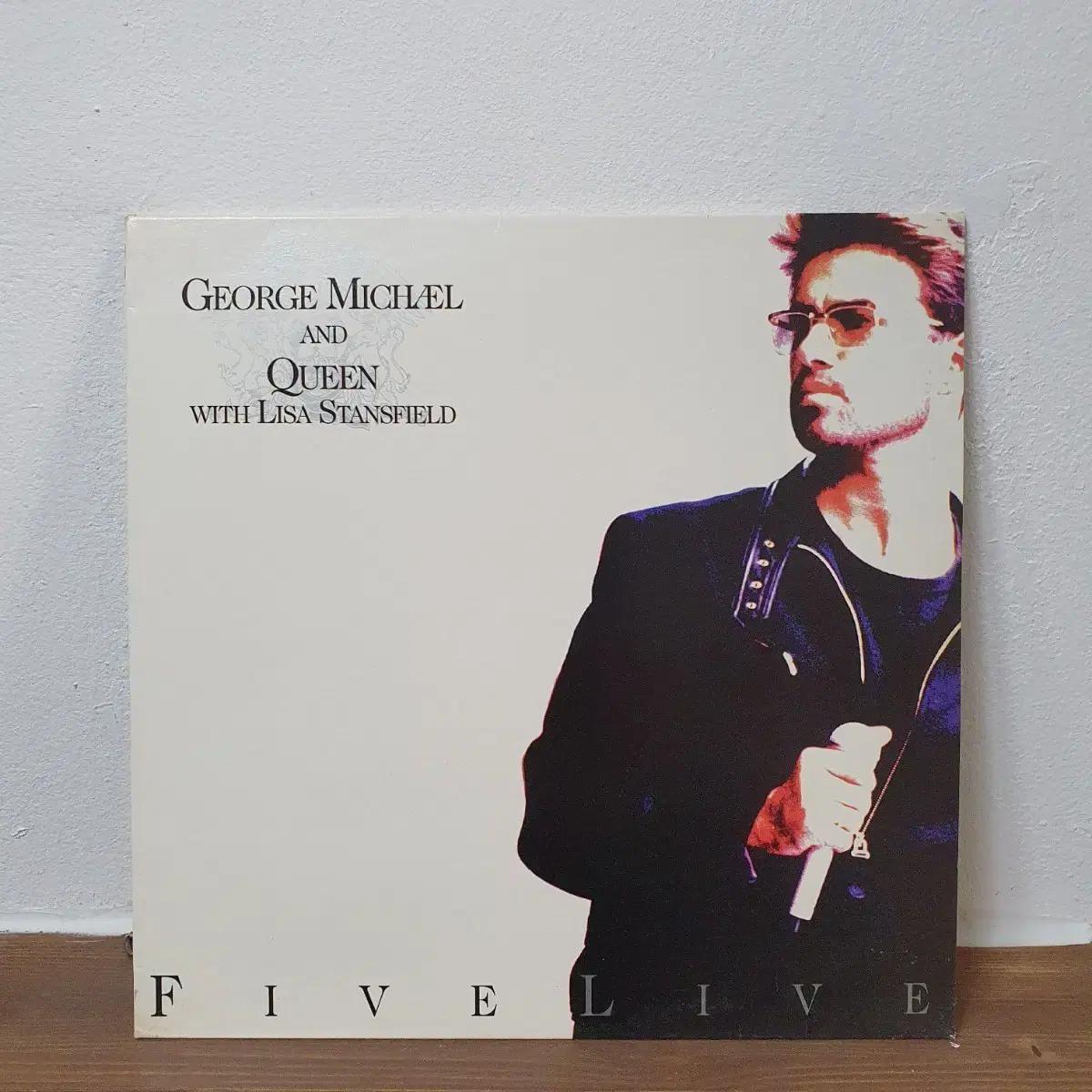 조지 마이클 FIVE LIVE LP 1993 라이센스