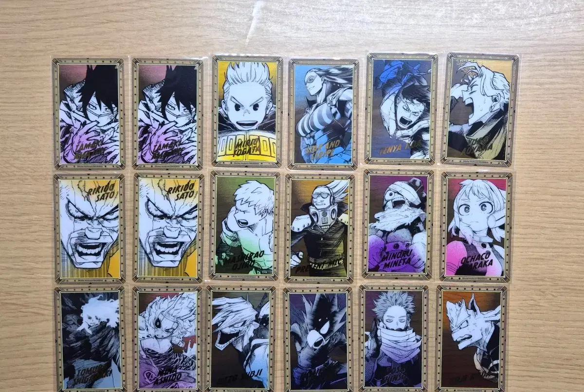 나의 히어로 아카데미아 카드모음(원화전.트럼프.게임.메탈.스냅마이드 등)