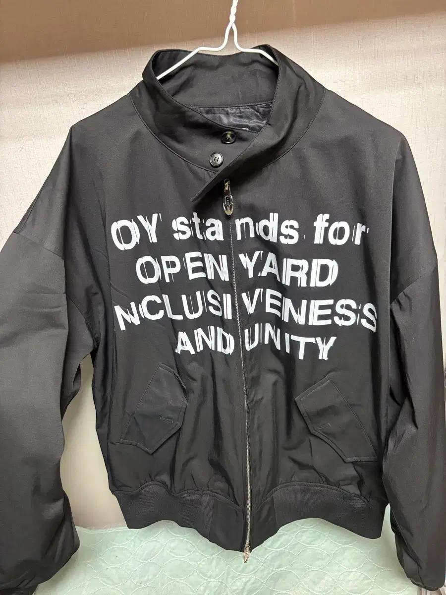 OY 센스 해링턴 자켓 블랙2사이즈