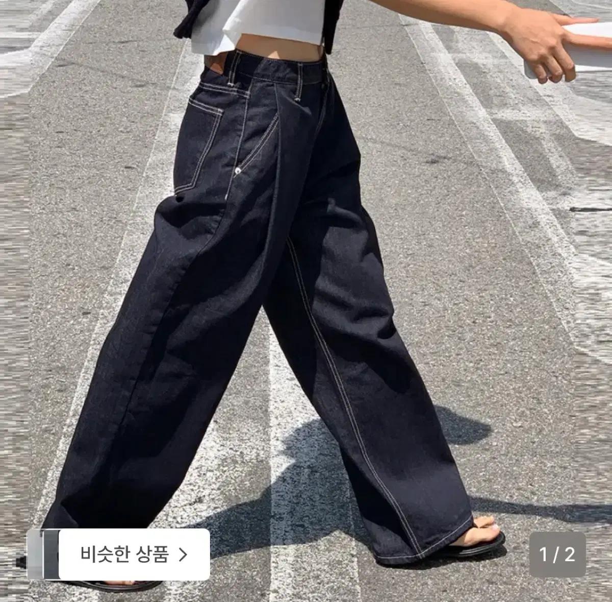 코어드 Nonfade pintuck denim