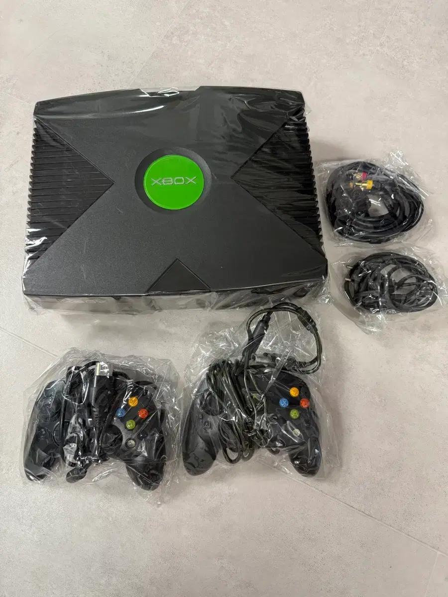Xbox 게임기 풀세트 + 타이틀 5개 포함