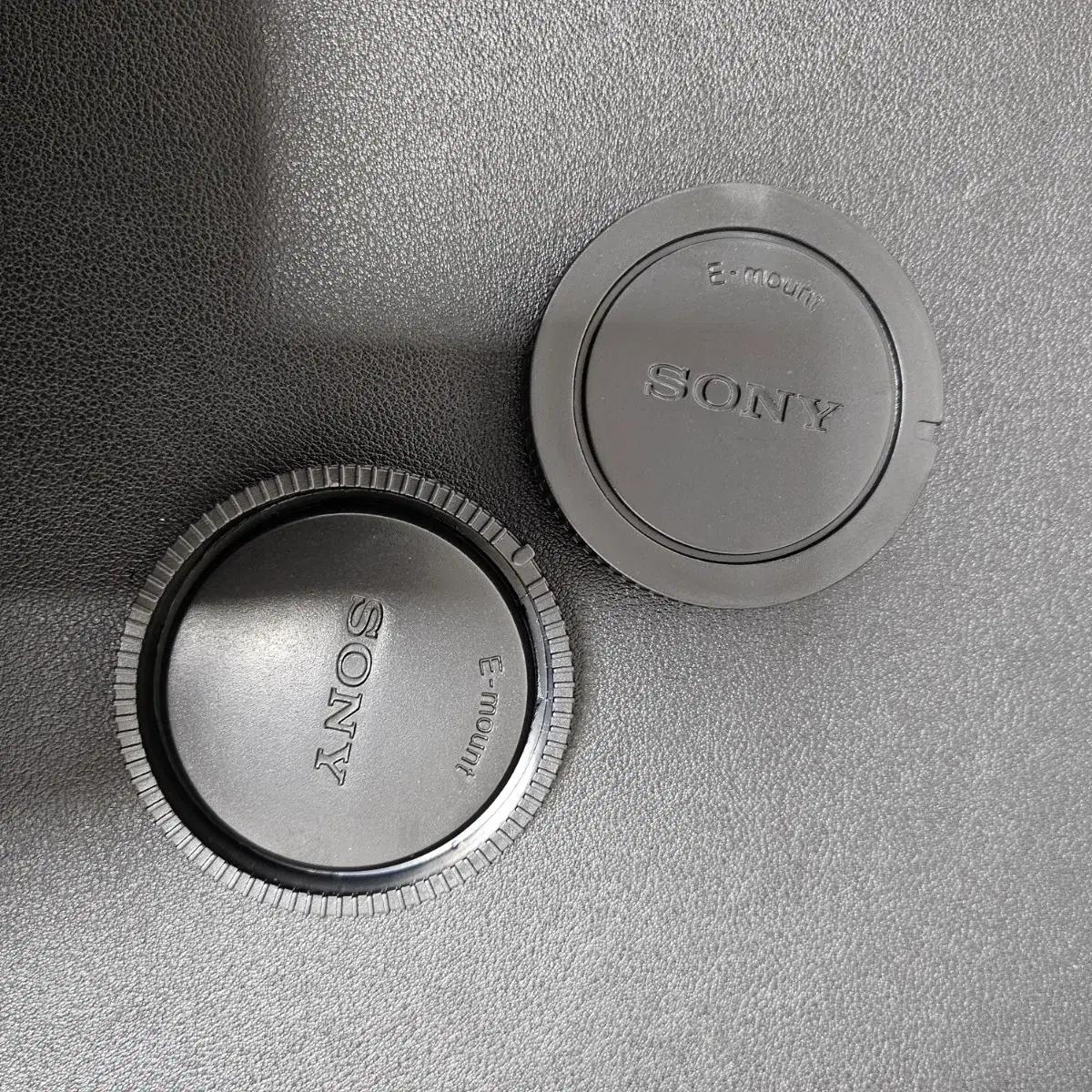 소니 e마운트용 바디캡 + 렌즈 뒷캡 세트