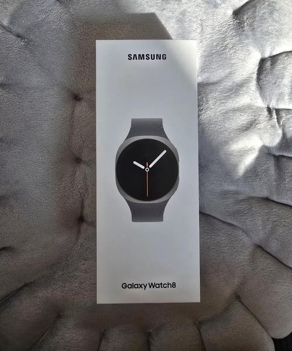 삼성 갤럭시워치8, 40mm, 그라파이트, 블루투스 미개봉 새상품