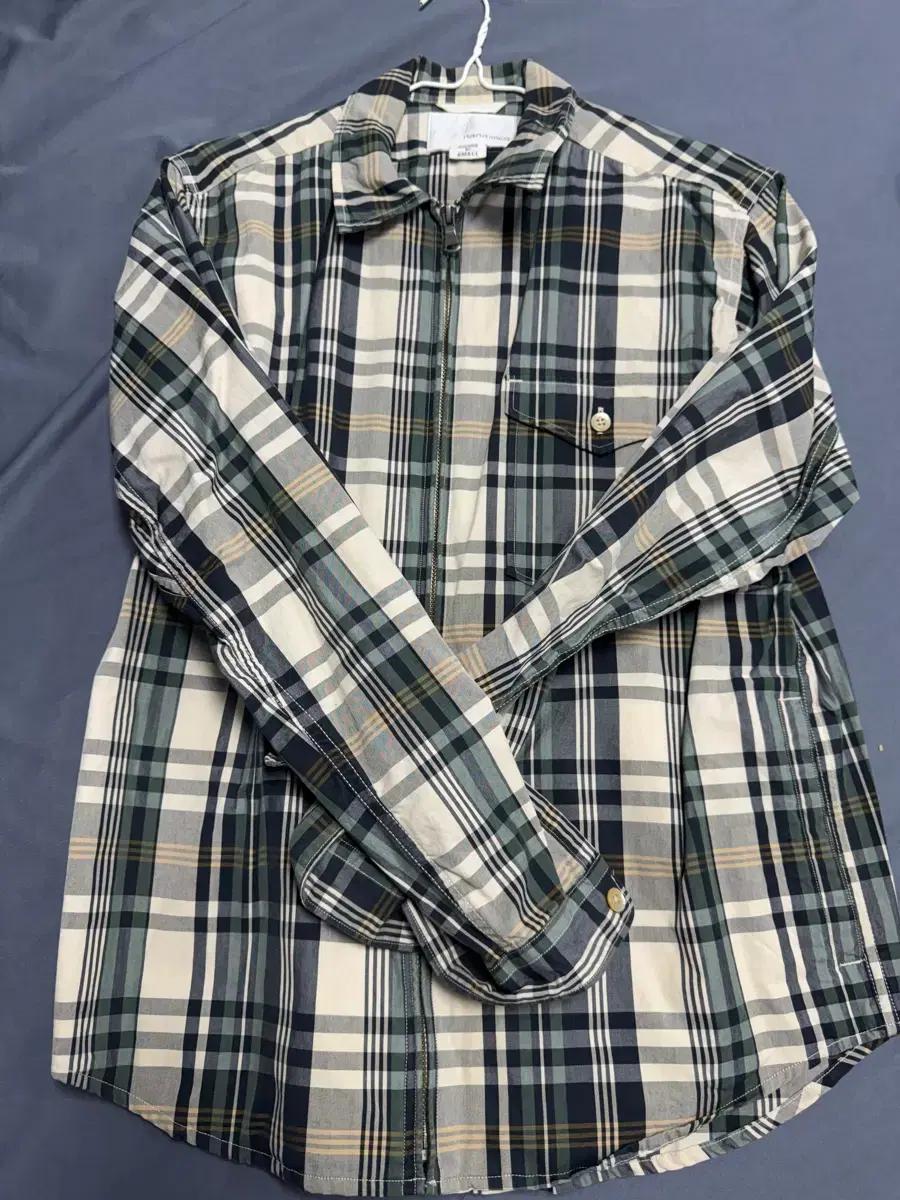 나나미카 체크 셔츠 자켓 s사이즈