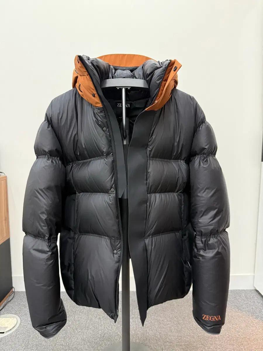 에르메네질도 제냐 / 배색 푸퍼 패딩 / xl