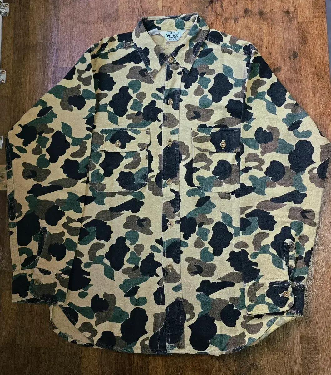 WOOLRICH 울리치 카모플라쥬 셔츠 MADE IN USA