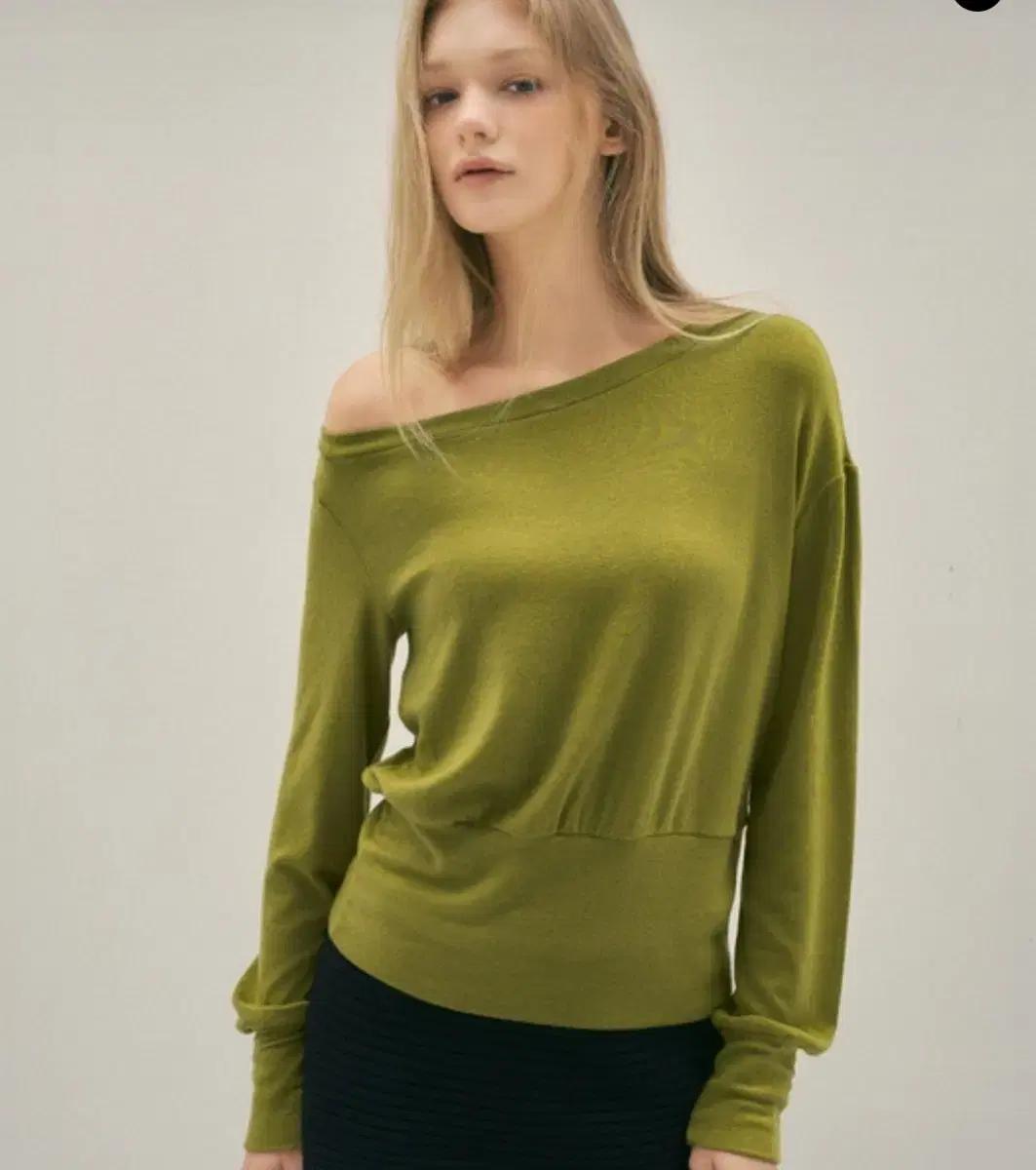 씨타 롱슬리브 Wool Blend 2Way Halter Neck