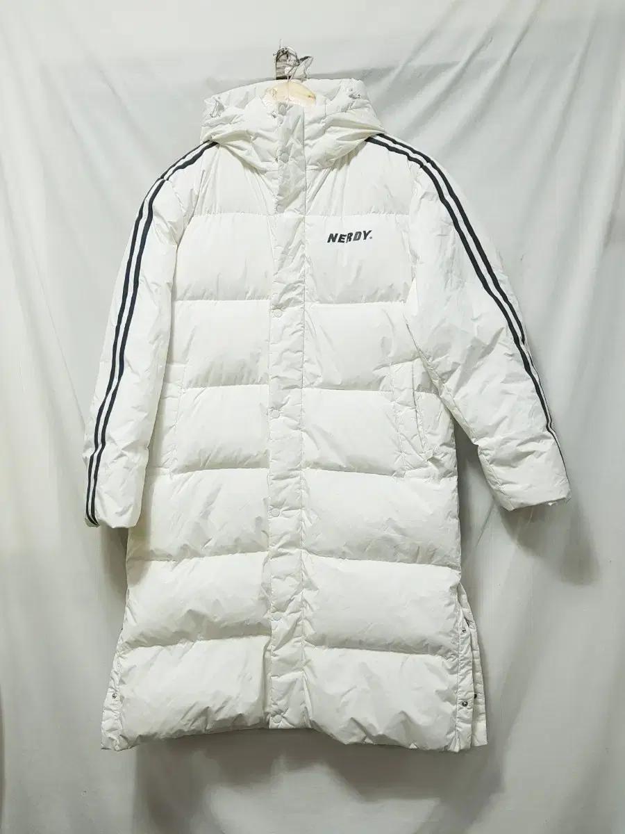 널디 Nerdy 후드 롱 패딩 점퍼 M