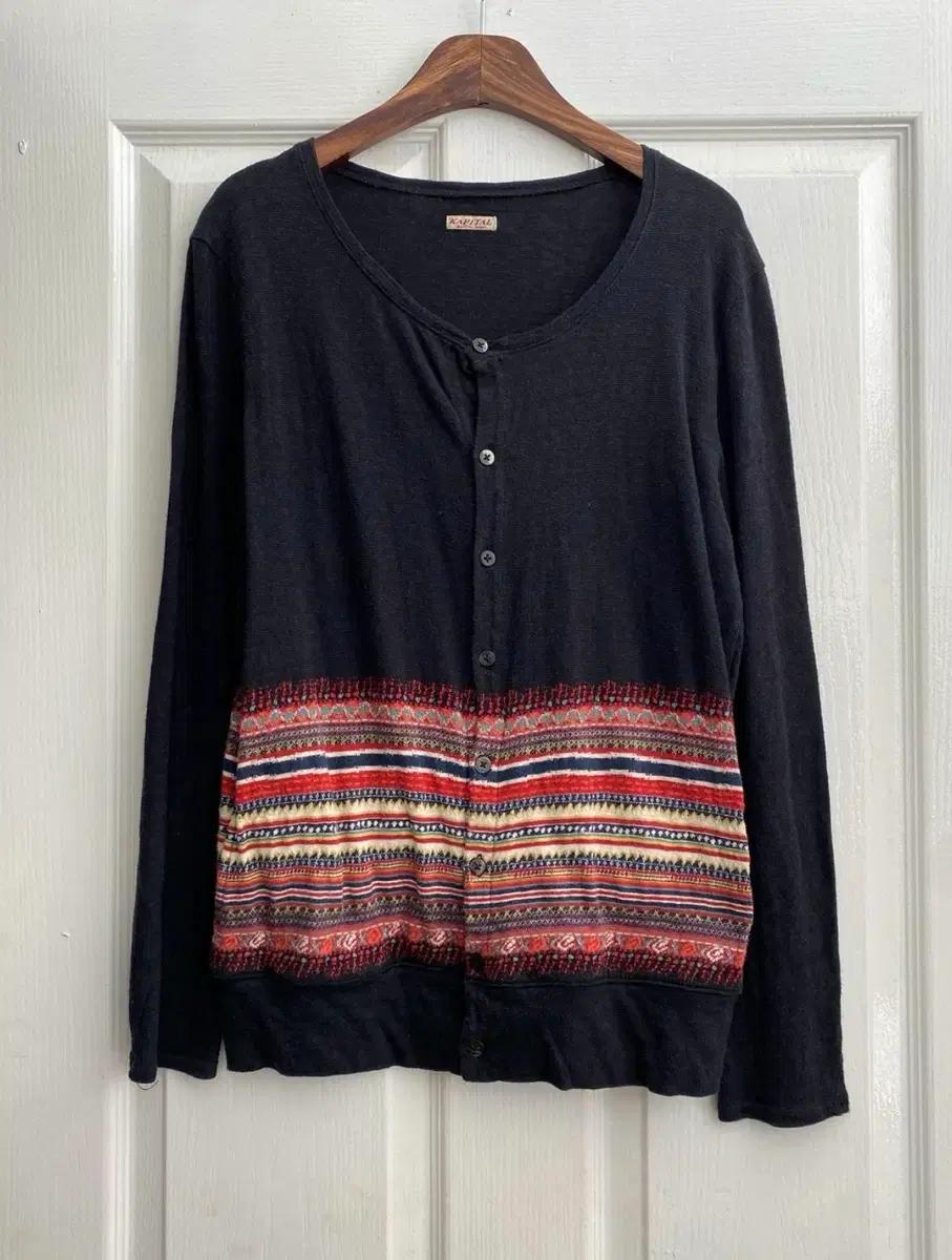 캐피탈 kapital 에스닉 가디건