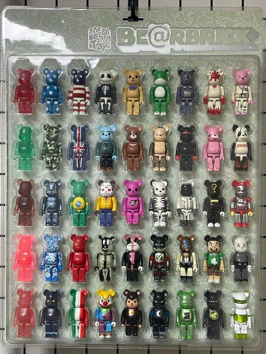베어브릭 정규 시리즈 1~5탄 노멀 전종