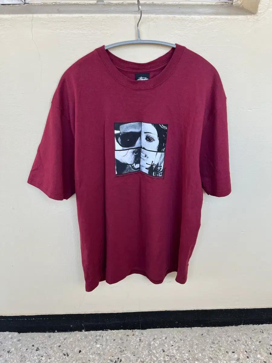 스투시 퍼스널리티즈 반팔 L