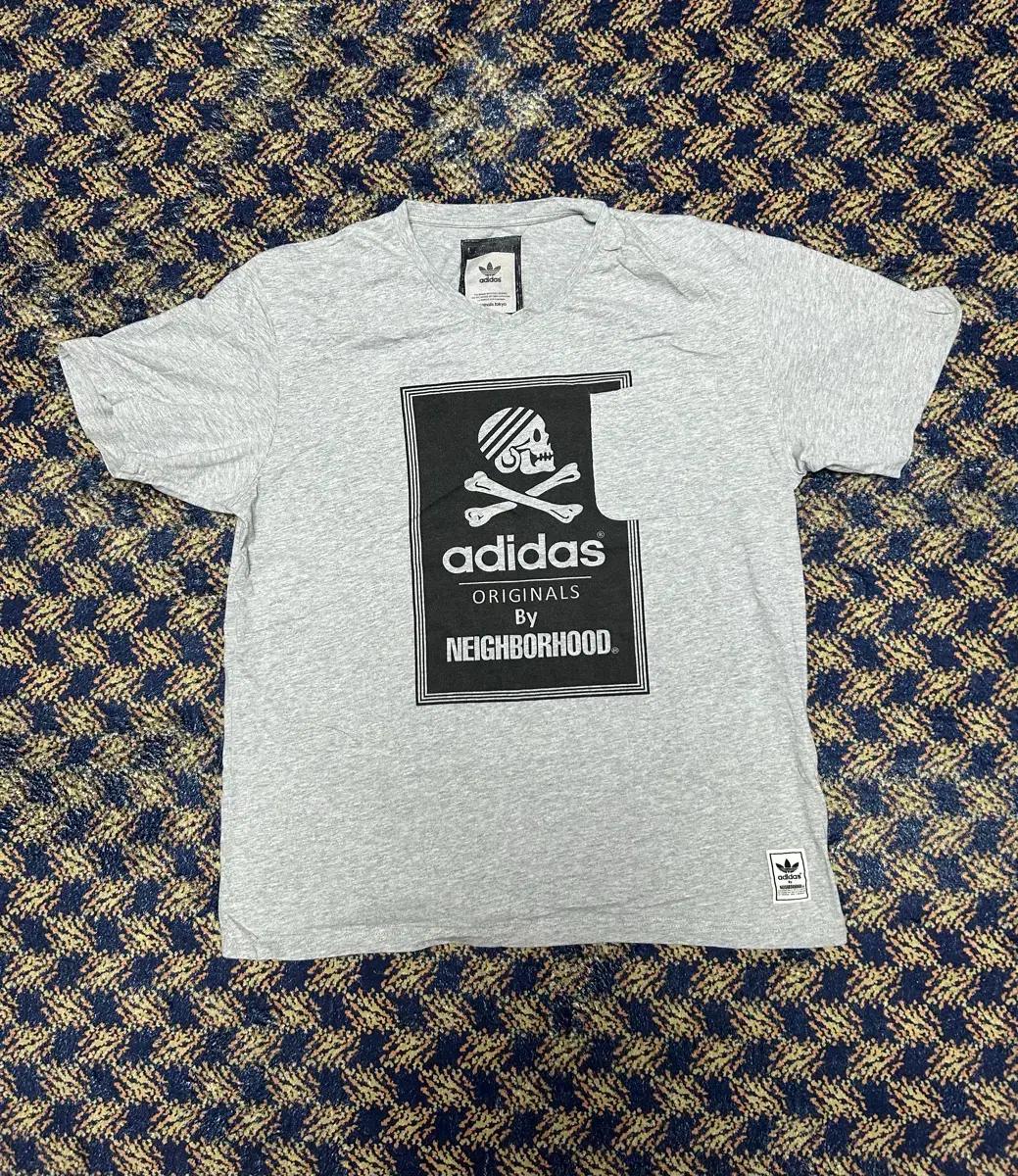 네이버후드 아디다스 콜라보 티셔츠