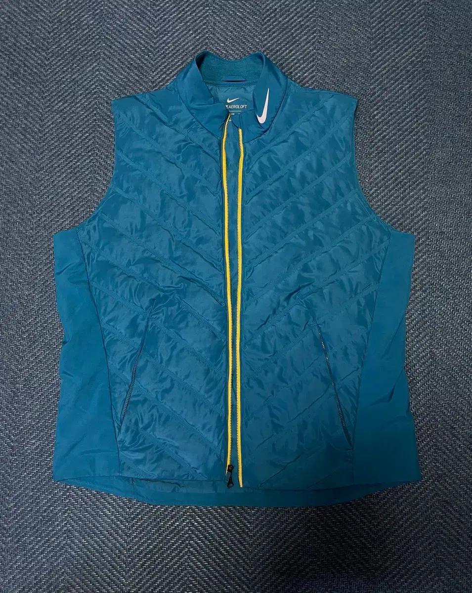 나이키 에어로프트 러닝 패딩조끼 블루