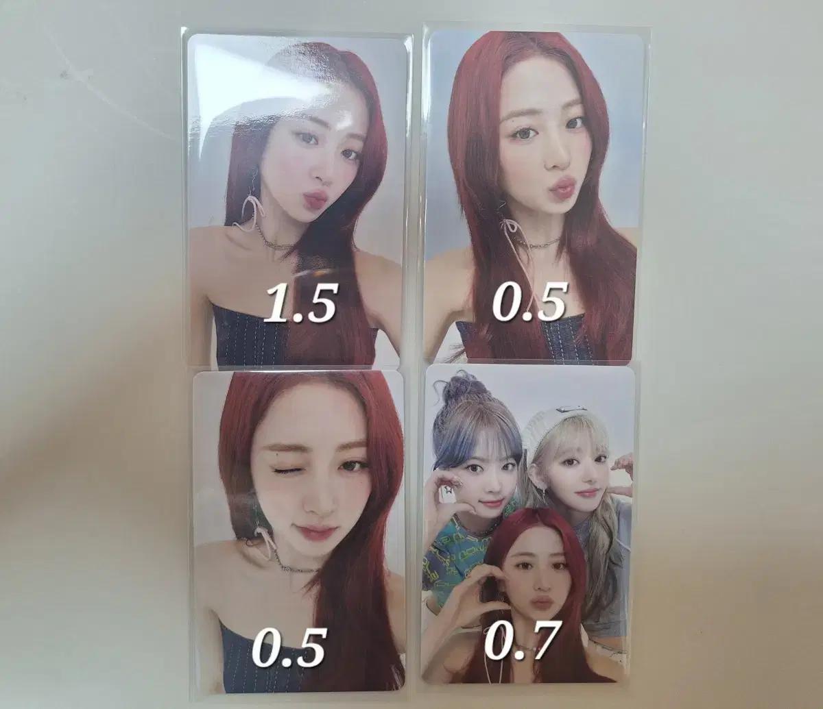 르세라핌 일본 팬미팅 허윤진 md포카