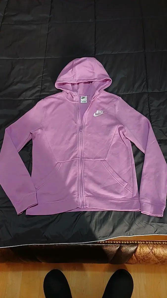 나이키 기모후드집업 키165 여성66 가슴52 기장63