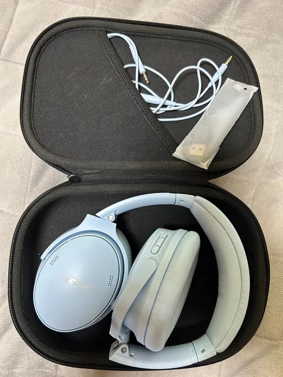 Bose 보스 헤드셋 qc45 문스톤블루